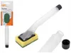 A cleaning sponge with a dispenser and its packaging are displayed against a white background. Produktbild-Vorschau