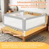 Jayseuw 150cm Kinder Bettgitter Bettschutzgitter Produktbild-Vorschau 5