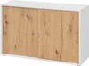bümö Schiebetürenschrank office - 2 Ordnerhöhen - Griff: Produktbild-Vorschau 1