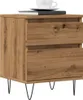 vidaXL Nachttisch Artisan-Eiche 40x35x50 cm Holzwerkstoff Produktbild-Vorschau 1