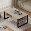 Table basse 'Laukaa' rectangulaire piètement métal 100 x 60 Voir les images du produit 3