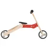 vidaXL Scooter per bambini 2 in 1 rosso Anteprima dell’immagine prodotto 6