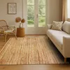 Teppich handgefertigt, geflochtene Jute, natürliche Linien, Produktbild-Vorschau 7