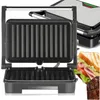 Kontaktgrill 1000W Panini Grill Toaster Klappbar 180° Produktbild-Vorschau 7