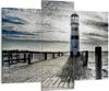 Bild auf Leinwand - Leinwandbild - See Leuchtturm Produktbild-Vorschau 1