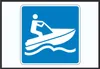 Jetski fahren erlaubt Symbol A4 (210x297mm) Produktbild-Vorschau 1