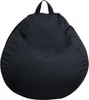 Pouf poire déhoussable BANANAIR 80 x 70 cm noir Voir les images du produit 1