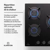 Klarstein Tables de Cuisson à Gaz, Plaque de Cuisson Gaz à Voir les images du produit 3