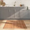 vidaXL Tapis Carré Naturel 100x100 cm Bambou Voir les images du produit 2