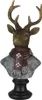 Figurina di cervo Clayre & Eef 10x9x23 cm in poliresina Anteprima dell’immagine prodotto 1