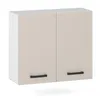 ULWEHOME | Hängeschrank 80 cm Beige, Küchenoberschrank Produktbild-Vorschau 1