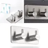 2-Hook 9cm háček na ručníky Samolepicí koupelnový a Náhled obrázku produktu 3