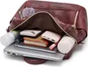 OKWISH Rucksack Laptoprucksack Schulrucksack Lederrucksack Produktbild-Vorschau 2