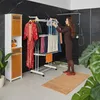 Relaxdays Wäscheständer Turm, ausklappbare Flügel, HBT: 179 Produktbild-Vorschau 3