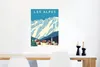 MuchoWow® Poster Alpen - Vintage - Zeichnung 60x80 cm - Produktbild-Vorschau 5