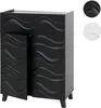 Commode HWC-N86, Armoire Sideboard Buffet, 3D-Wellen-Design Voir les images du produit 8