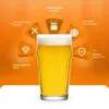 LAV Noniq Biergläser – 570 ml (19 1/4 oz), 6er Set Produktbild-Vorschau 6