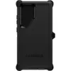 A black OtterBox Defender case for a Samsung Galaxy S24 Ultra is shown from the back. Podgląd zdjęcia produktu