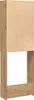 Waschmaschinenschrank Artisan-Eiche 64x25,5x190 cm Produktbild-Vorschau 9