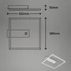 Plafoneira LED, sensore, alluminio, LED/14W Anteprima dell’immagine prodotto 9