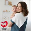 70 x 70 cm weiße Mullwindeln im 10er Pack aus 100% Produktbild-Vorschau 4