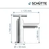 Schütte Kaltwasserhahn MATAO, Wasserhahn Kaltwasser Chrom Produktbild-Vorschau 5