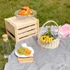 Creative Home Osterkorb Oval Weidenkorb mit Henkel Produktbild-Vorschau 9