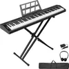 FCH Digital Piano 88 Tasten, Keyboard mit Keyboardständer,E Produktbild-Vorschau 1