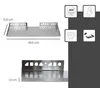 Dalsys Befliesbare Duschablage Ecke 400mm x 150mm Silber Produktbild-Vorschau 2