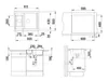 Spüle Blanco METRA 6 615 x 500 mm weiß 516157 Produktbild-Vorschau 12