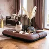4L Textil ELLA Kunstleder Hundebett große Hunde Hundekissen Produktbild-Vorschau 4