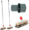 Novaliv 2x Brosse métallique robuste avec manche - Balai en Voir les images du produit 1