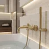 Bateria Wannowa Rea Lungo Diamond Brush Gold Podgląd zdjęcia produktu 6