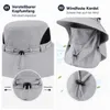 Sonnenhut mit Nackenschutz und Gesichtsschutz, UPF 50+ UV Produktbild-Vorschau 2
