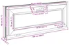 vidaXL Finestra per cantina RISOR, 100 x 40 cm, PVC e vetro Anteprima dell’immagine prodotto 8