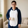 Kostium piżamy onesie kigurumi dla dorosłych rekin Podgląd zdjęcia produktu 7