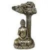 Solar LED Dekofigur Buddha Statue mit Baum Garten Produktbild-Vorschau 1