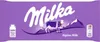 A Milka Alpine Milk chocolate bar wrapper. Podgląd zdjęcia produktu