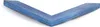 A blue picture frame corner is shown against a white background. Produktbild-Vorschau