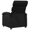 vidaXL Recliner elettrico in Pelle finta nera Anteprima dell’immagine prodotto 7