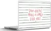 MuchoWow® Laptop Aufkleber Sticker Cover Familie - Zitate - Produktbild-Vorschau 1