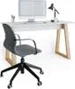 A modern desk and office chair set against a white background. Voir les images du produit