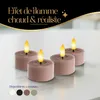 Meisterhome® XXL LED Teelichter 4er-Set – Flammenlose Produktbild-Vorschau 3