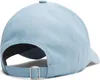 The back view of a light blue baseball cap. Produktbild-Vorschau