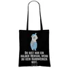Mr. & Mrs. Panda tasche baumwolle Handwerker Herz - Schwarz Produktbild-Vorschau 3