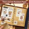 Notitieboek A5, Polyurethanleer, donkerblauw, navulbaar, Productafbeelding-voorbeeld 3
