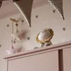 BABUSHKA Dreitüriger Kleiderschrank Natürlich Rosa Produktbild-Vorschau 4