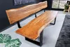 riess-ambiente Massivholz Sitzbank MAMMUT 160cm natur Produktbild-Vorschau 3
