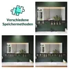 SONNI Badezimmerspiegel 120 x 60 cm, dreifarbig, dimmbar, Produktbild-Vorschau 6