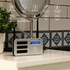 Tragbarers Radio DAB+ FM miniradio Uhr Wiederaufladbar AUX Produktbild-Vorschau 2